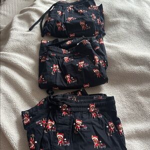 Festive Christmas /holiday  Pajama SHORTS 3 for $10